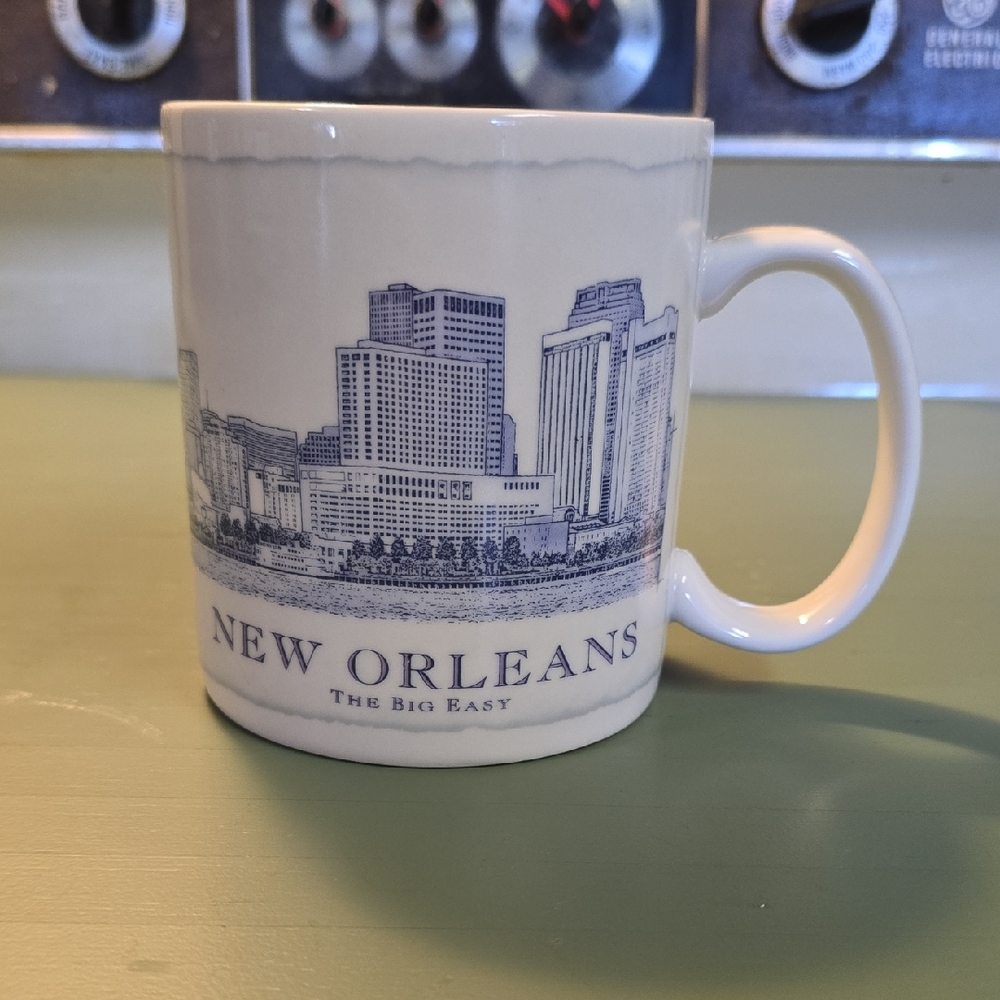 Starbucks New Orleans Mug - White and Blue